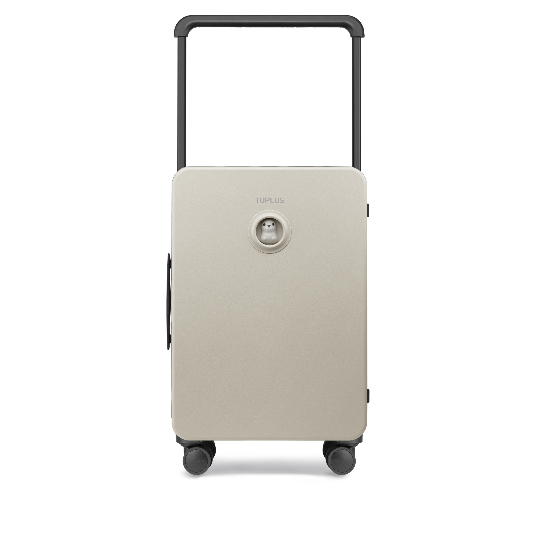 TUPLUS Balance Medium Checked Suitcase with Animal Figurine Inset - TUPLUS Offical Store