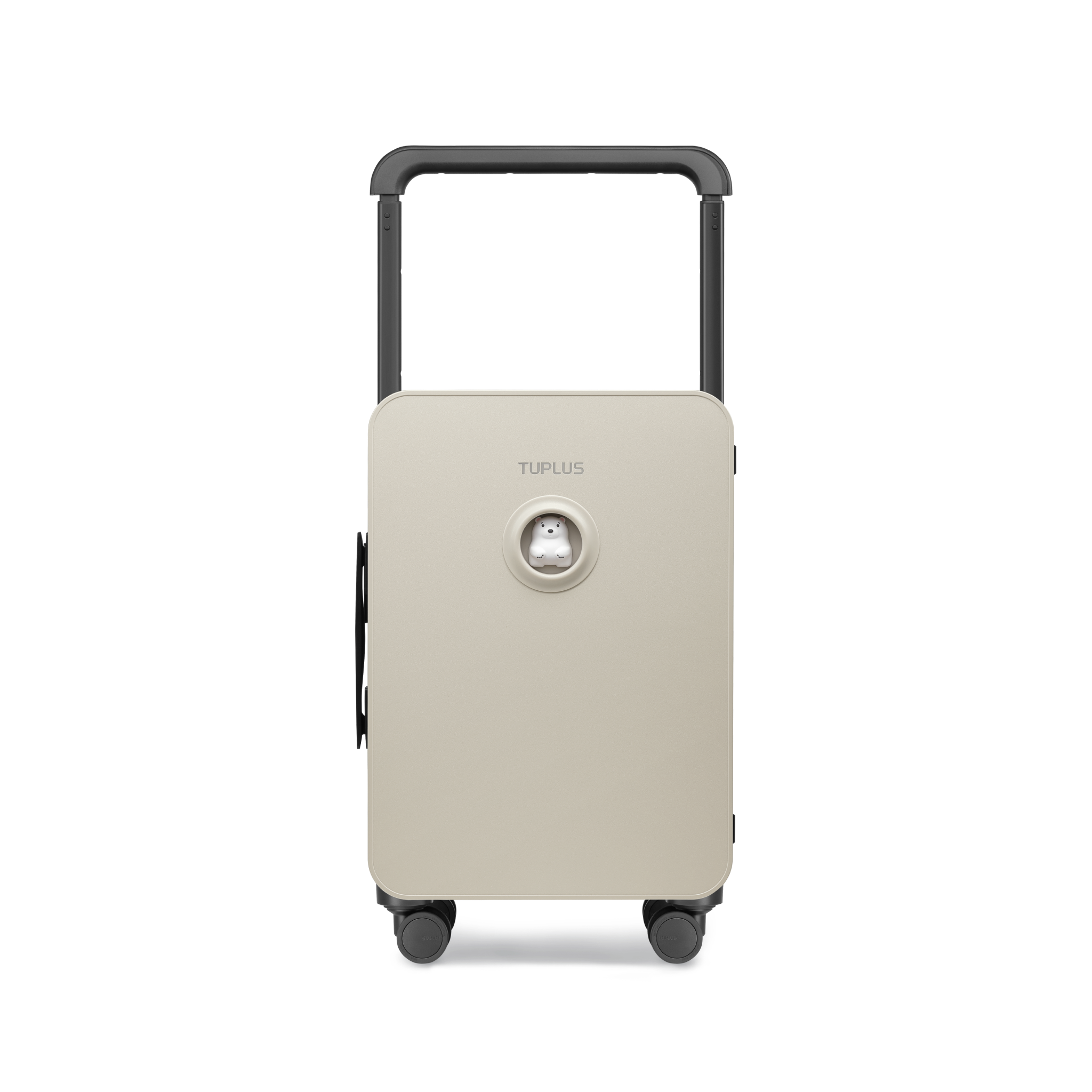 TUPLUS Balance Standard Carry-On Suitcase with Animal Figurine